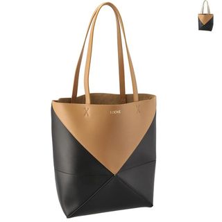 ロエベ(LOEWE)のロエベ LOEWE パズル トートバッグ フォルド トート ミディアム 折りたたみ PUZZLE TOTE バイカラー 2023年秋冬新作 A779G50X18 0088 (トートバッグ)