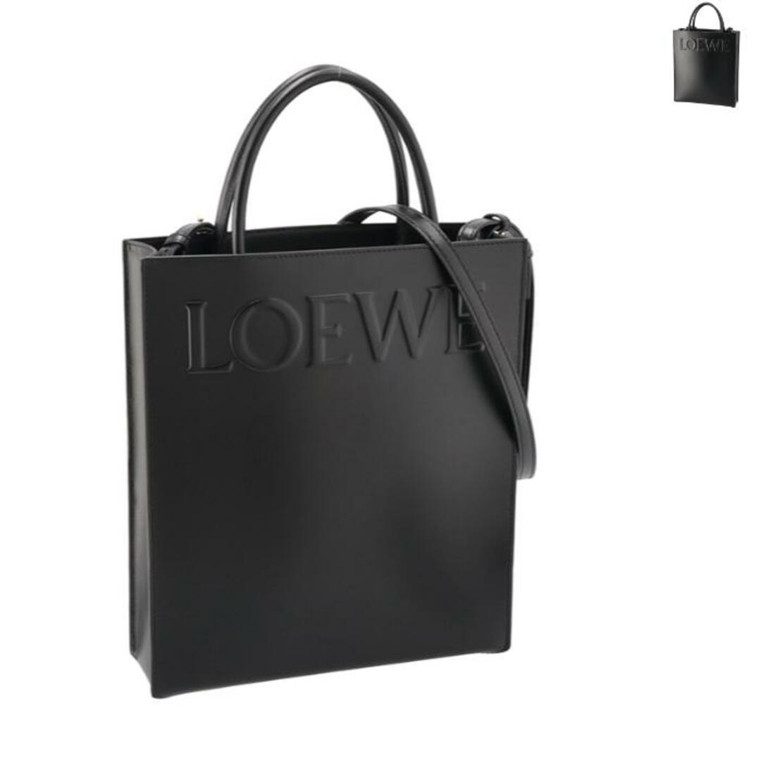 ロエベ LOEWE トートバッグ スタンダード A4 スリークカーフ ショルダー バーティカルトート 2023年秋冬新作 A933R18X14 0080開閉