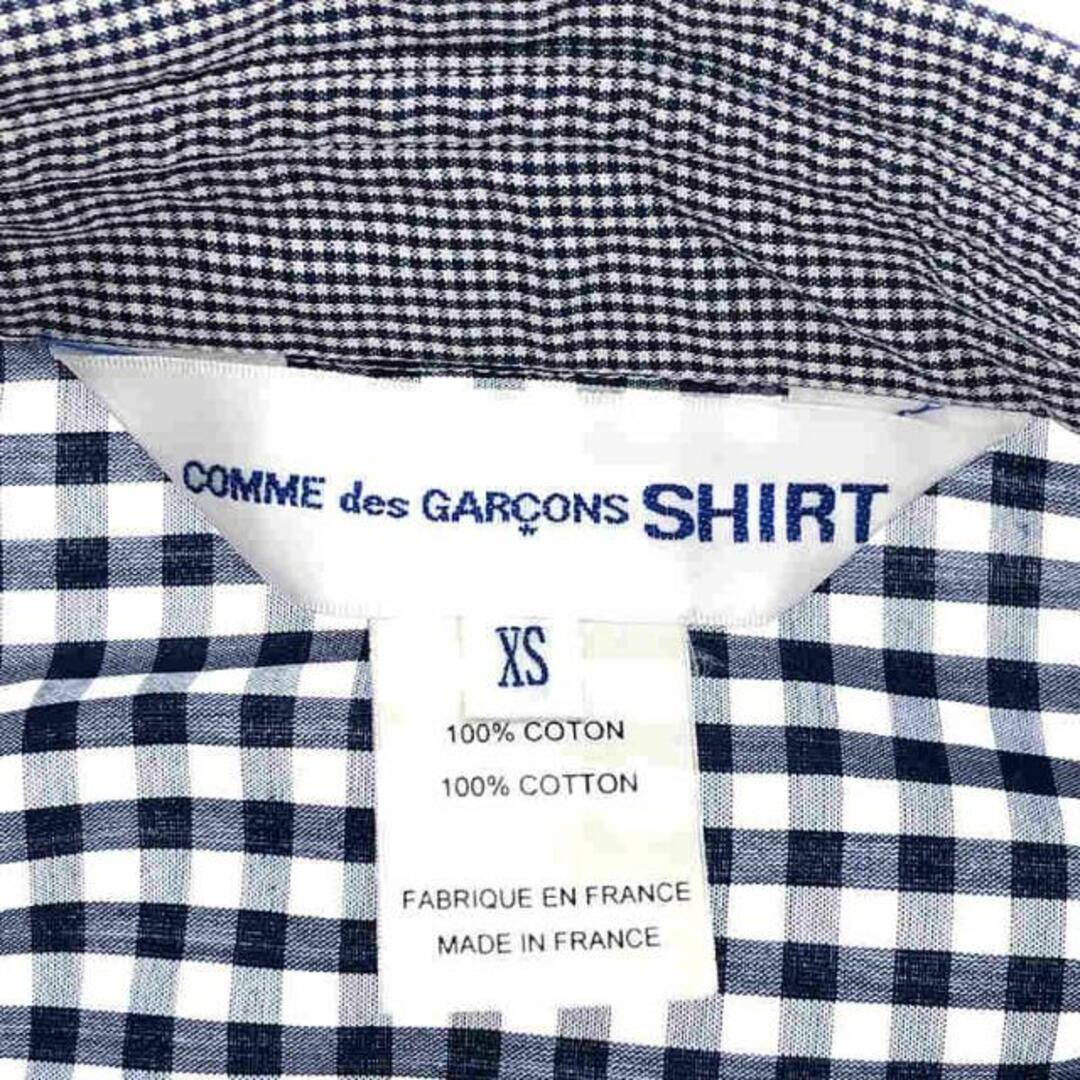 COMME des GARCONS SHIRT(コムデギャルソンシャツ)のCOMME des GARCONS SHIRT / コムデギャルソンシャツ | クレイジーパターン チェック シャツ | XS | マルチカラー | メンズ メンズのトップス(Tシャツ/カットソー(七分/長袖))の商品写真