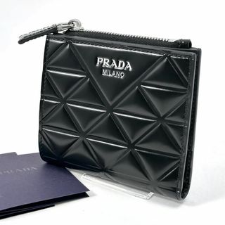 PRADA - ⭐️ 極美品 プラダ サフィアーノ トライアングル 二つ折り