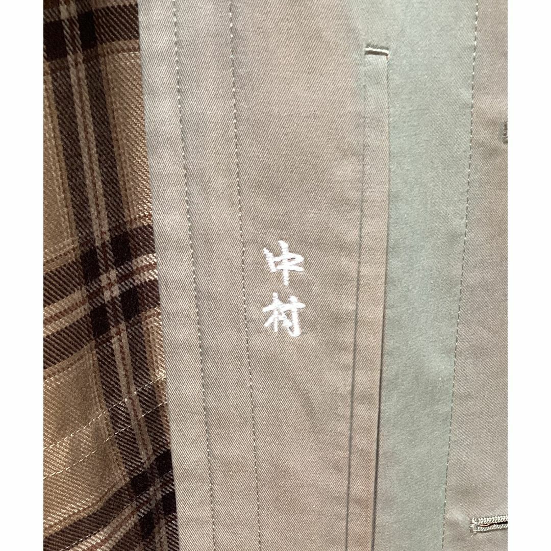 C-269　【 メンズ コート 】　オリーブ色（玉虫色） メンズのジャケット/アウター(ステンカラーコート)の商品写真
