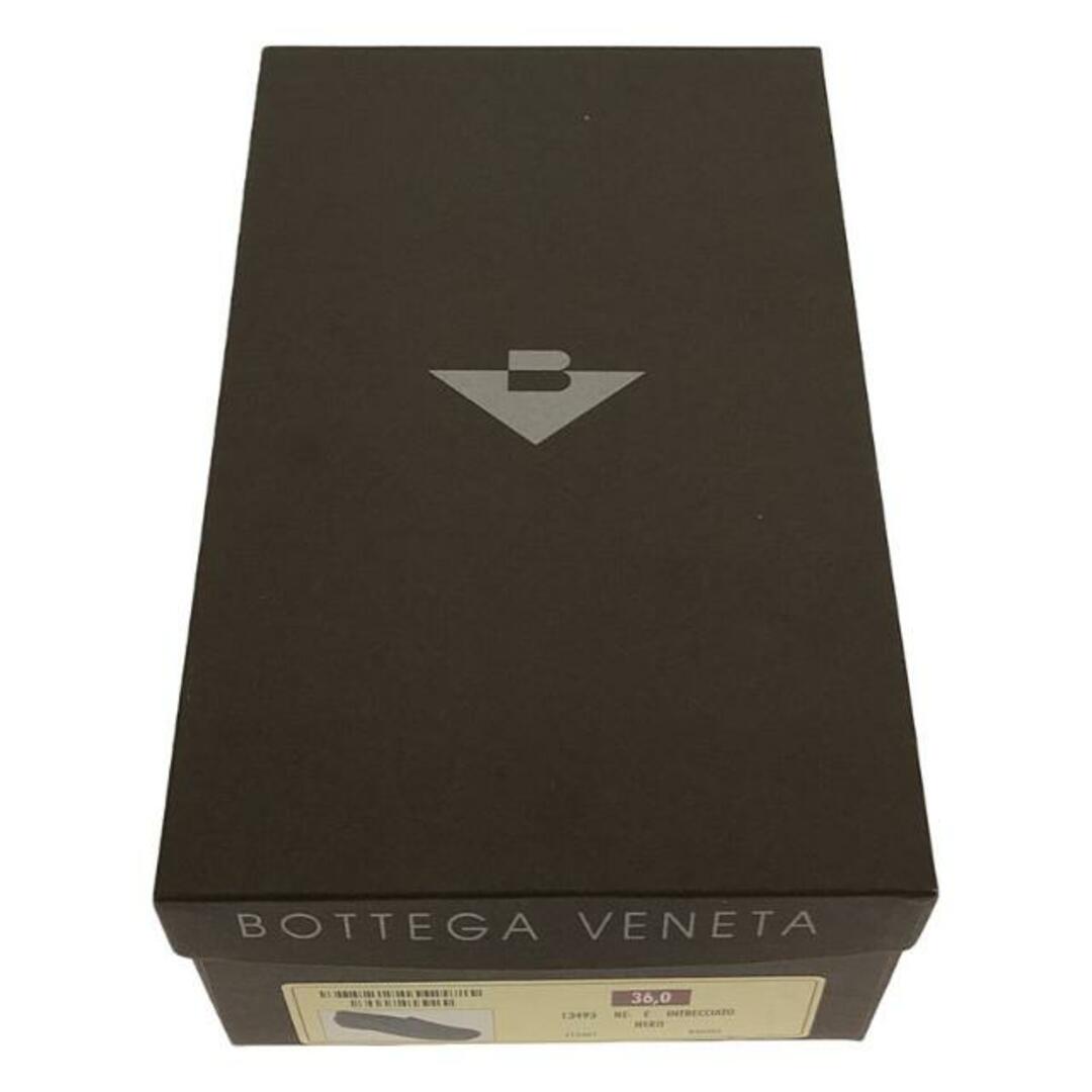 Bottega Veneta(ボッテガヴェネタ)のBOTTEGA VENETA / ボッテガヴェネタ | イントレチャート ローファー | 36 | ブラック | レディース レディースの靴/シューズ(ブーツ)の商品写真