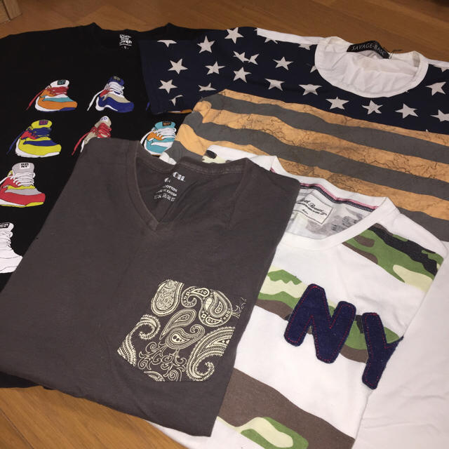 Design Tshirts Store graniph(グラニフ)のTシャツ4点セット レディースのトップス(Tシャツ(半袖/袖なし))の商品写真