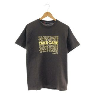 メゾンスペシャル(MAISON SPECIAL)の【新品】  Maison Special / メゾンスペシャル | TAKE CARE Tシャツ | F | ブラウン | レディース(Tシャツ(半袖/袖なし))