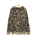 R13 / アールサーティーン | CASHMERE LEOPARD HOODI