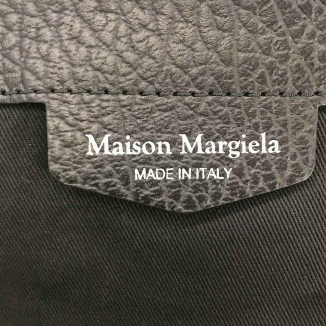 【美品】 Maison Margiela / メゾンマルジェラ | 2023 | 3way 5AC Backpack Tote / レザー切替  キャンバス ショルダー トートバッグ / バックパック / ユニセックス | ブラック | メンズ