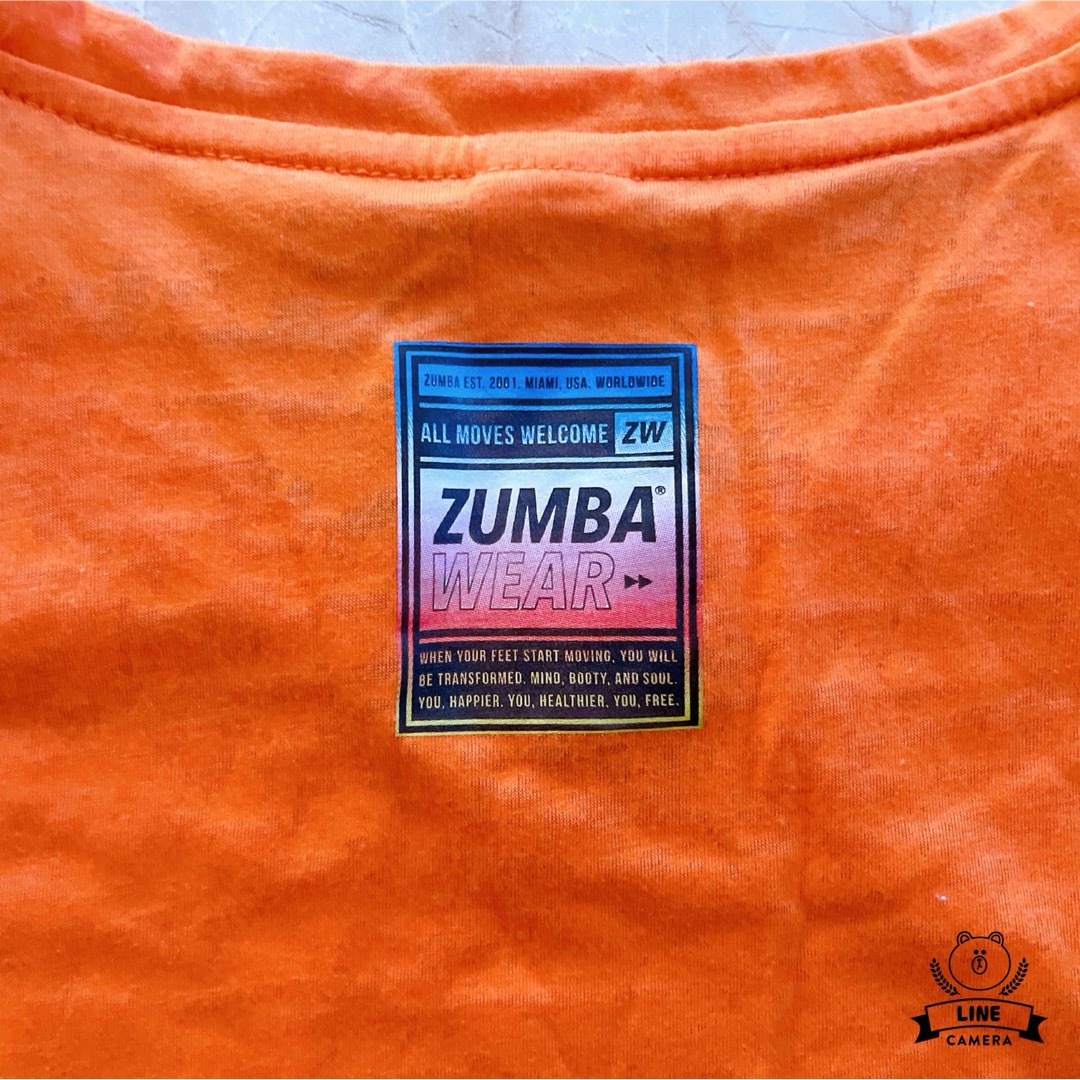 Zumba(ズンバ)のzumba トッブス レディース Ssize スポーツ/アウトドアのトレーニング/エクササイズ(トレーニング用品)の商品写真