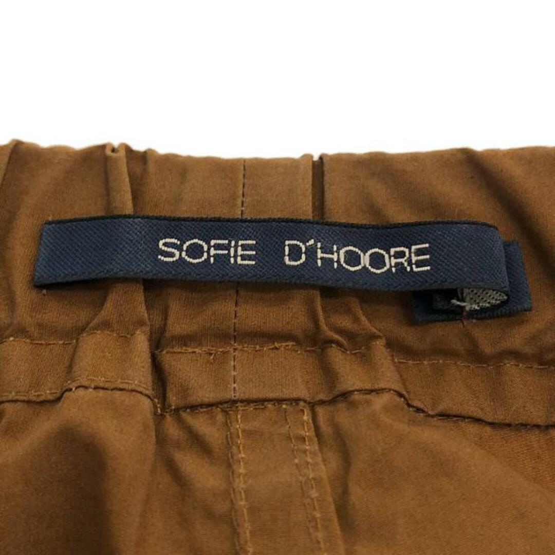 SOFIE D'HOORE / ソフィードール | コットンカーゴパンツ | 36 | ブラウン | レディース39HOOREのSOFIED