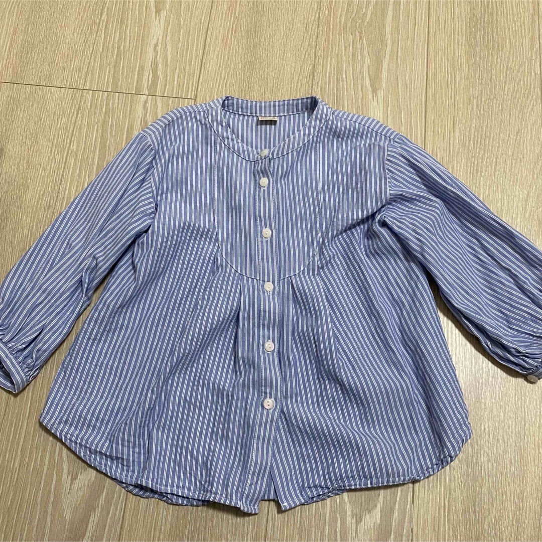 apres les cours(アプレレクール)のアプレレクール　ブラウス　120、110セット キッズ/ベビー/マタニティのキッズ服女の子用(90cm~)(ブラウス)の商品写真