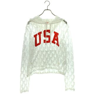 エムエーエスユー MASU  23AW  ANGEL LACE HOODIE MFFW-CS0123 エンジェルレースフーディパーカー メンズ 50(パーカー)