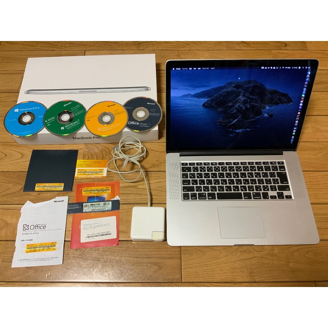 スマホ/家電/カメラMacBook Pro MID2012 Retina ディスプレイ　１５インチ
