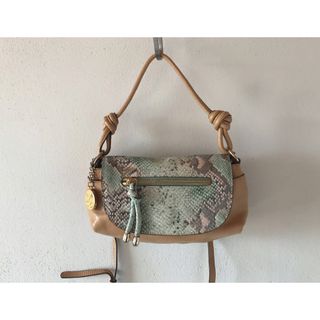 極美品◎SAZABY サザビー　レザー2WAYバッグ　ショルダー\u0026ハンド