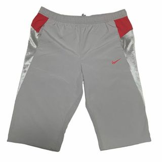 ナイキ(NIKE)のNIKE DRI-FIT ハーフパンツ バスパン Lサイズ グレー ナイキ(ショートパンツ)