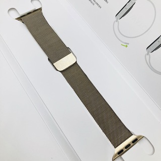 アップルウォッチ(Apple Watch)の花道様専用 アップルウォッチ ミラネーゼ41mm GOLD applewatch(その他)