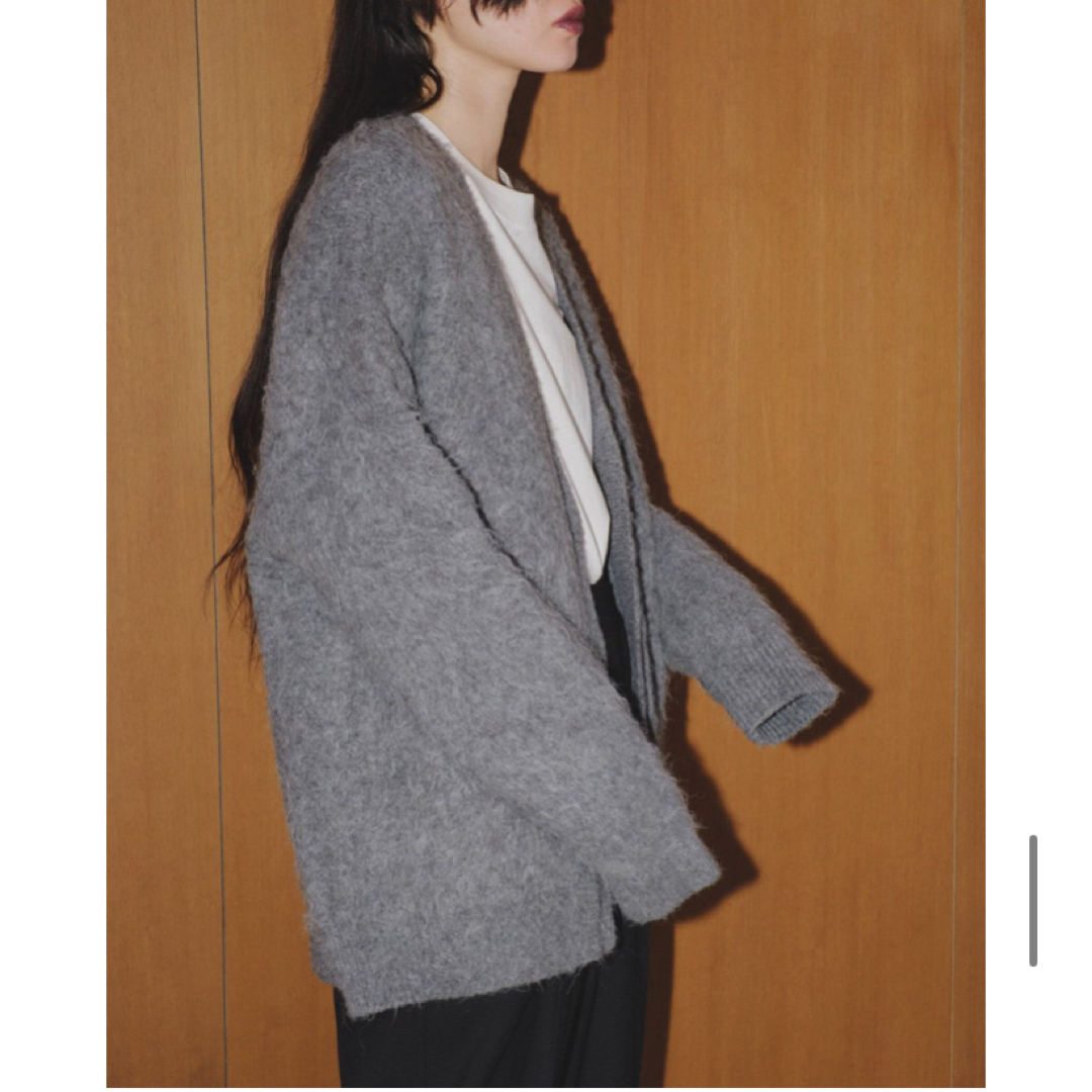 TODAYFUL(トゥデイフル)の【新品】TODAYFUL  Brashed Vneck Cardigan レディースのトップス(カーディガン)の商品写真