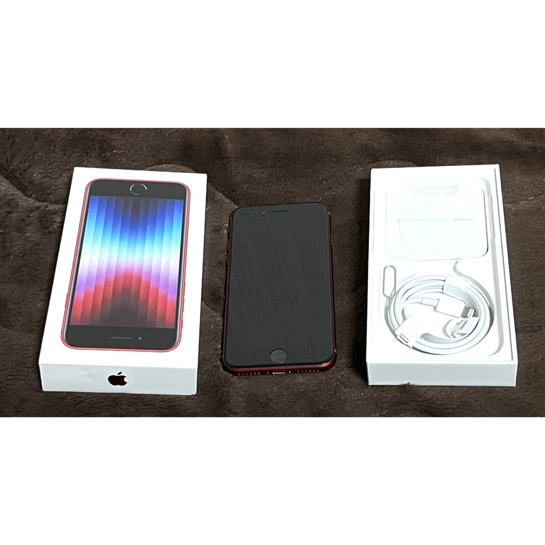 iPhoneSE 第3世代 64GB Red MMYE3J/A A2782 iPhoneSE 第3世代 64GB Red MMYE3J/A A2782