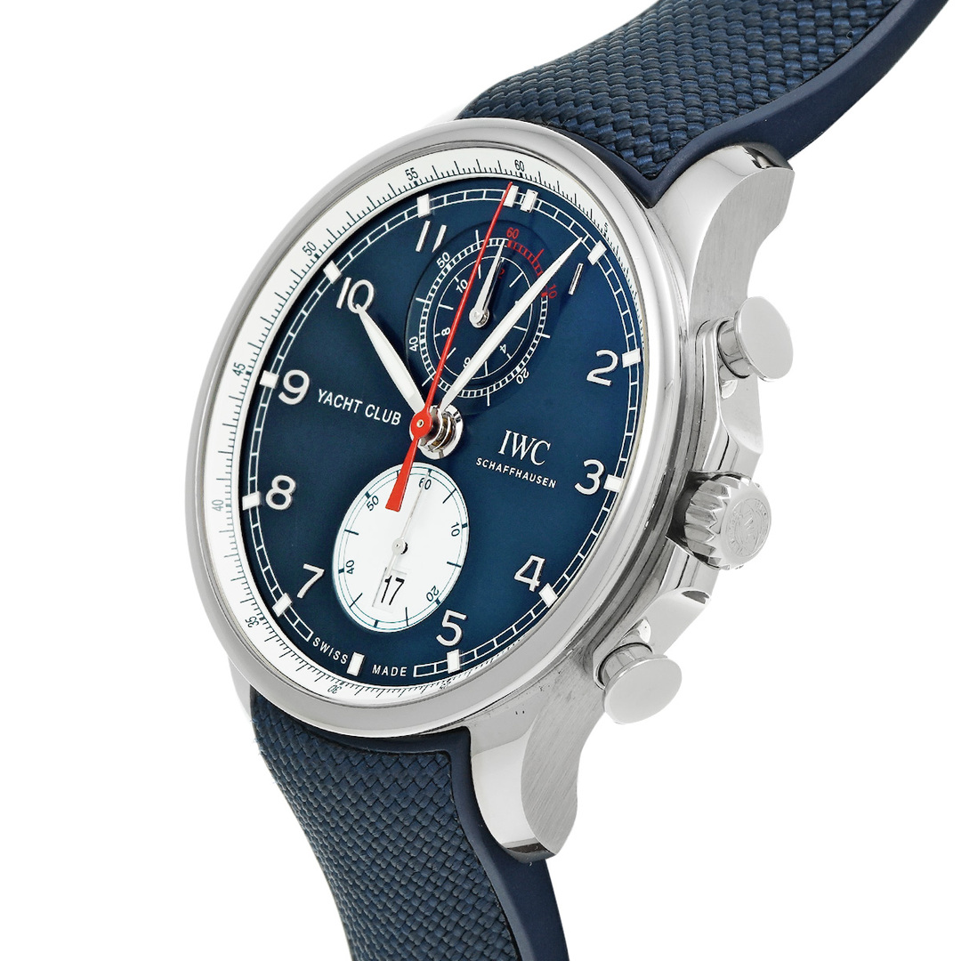 IWC(インターナショナルウォッチカンパニー)の中古 インターナショナルウォッチカンパニー IWC IW390704 ブルー /ホワイト メンズ 腕時計 メンズの時計(腕時計(アナログ))の商品写真