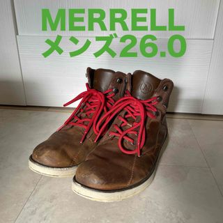 メレル(MERRELL)のメレル メンズブーツ ブラウン 26.0(ブーツ)