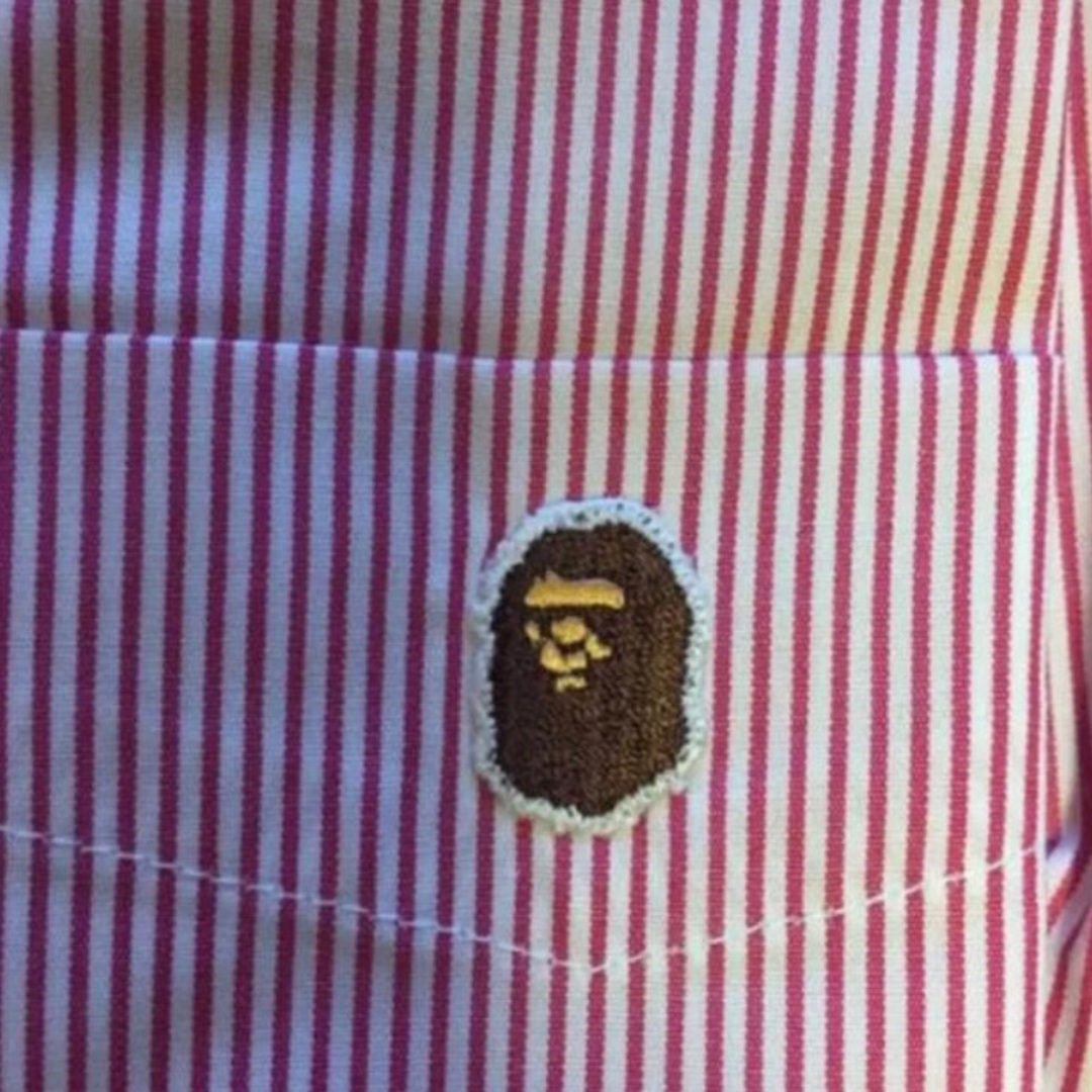 A BATHING APE(アベイシングエイプ)のAPE☆ストライプ 半袖シャツ☆ メンズのトップス(シャツ)の商品写真