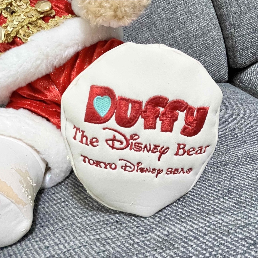 ダッフィー(ダッフィー)のクリスマス　ダッフィー  ぬいぐるみ　オープンマウス エンタメ/ホビーのおもちゃ/ぬいぐるみ(ぬいぐるみ)の商品写真
