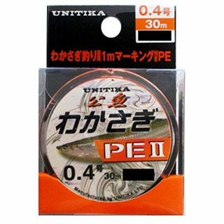 【特価セール】ユニチカ(UNITIKA) PEライン わかさぎPEII 30m (釣り糸/ライン)