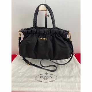 プラダ(PRADA)のPRADA プラダ　ナイロン　2WAYトートバッグ　黒　ブラック(トートバッグ)