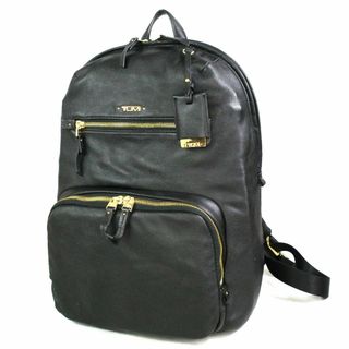 トゥミ(TUMI)のトゥミ Voyageur レザー『ドリ』バックパック　ブラック/ゴールド トゥミ(リュック/バックパック)