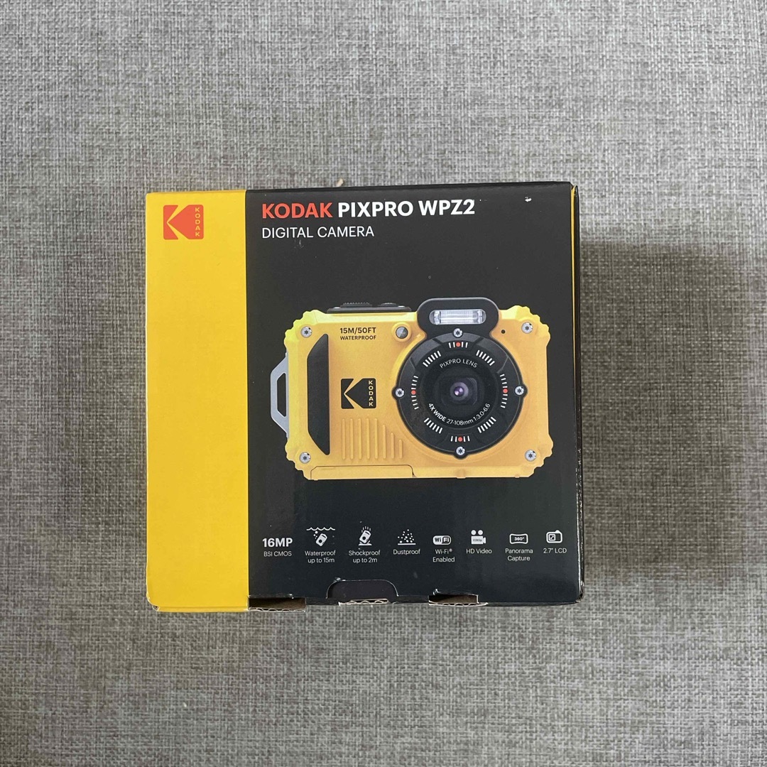 コダック コンパクトデジタルカメラ 防水+防塵+耐衝撃 PIXPRO WPZ2(
