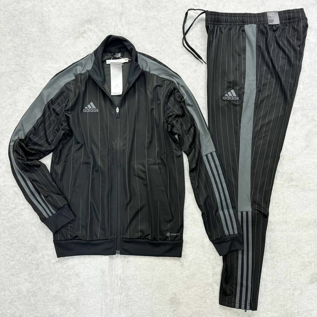 新品 adidas Mサイズ トラックスーツ ジャージ新品未使用タグ付きサイズ