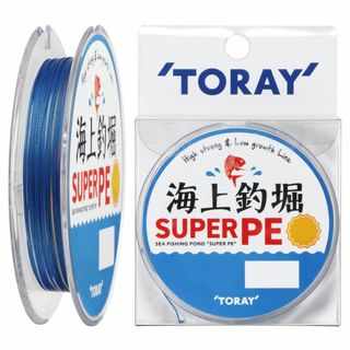 【数量限定】東レ(TORAY) ライン 海上釣堀スーパーPE 50m 10m毎/(釣り糸/ライン)