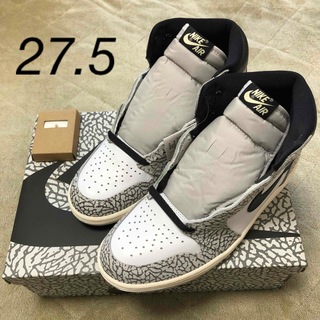 ナイキ(NIKE)のNike Air Jordan 1 High OG "White Cement"(スニーカー)