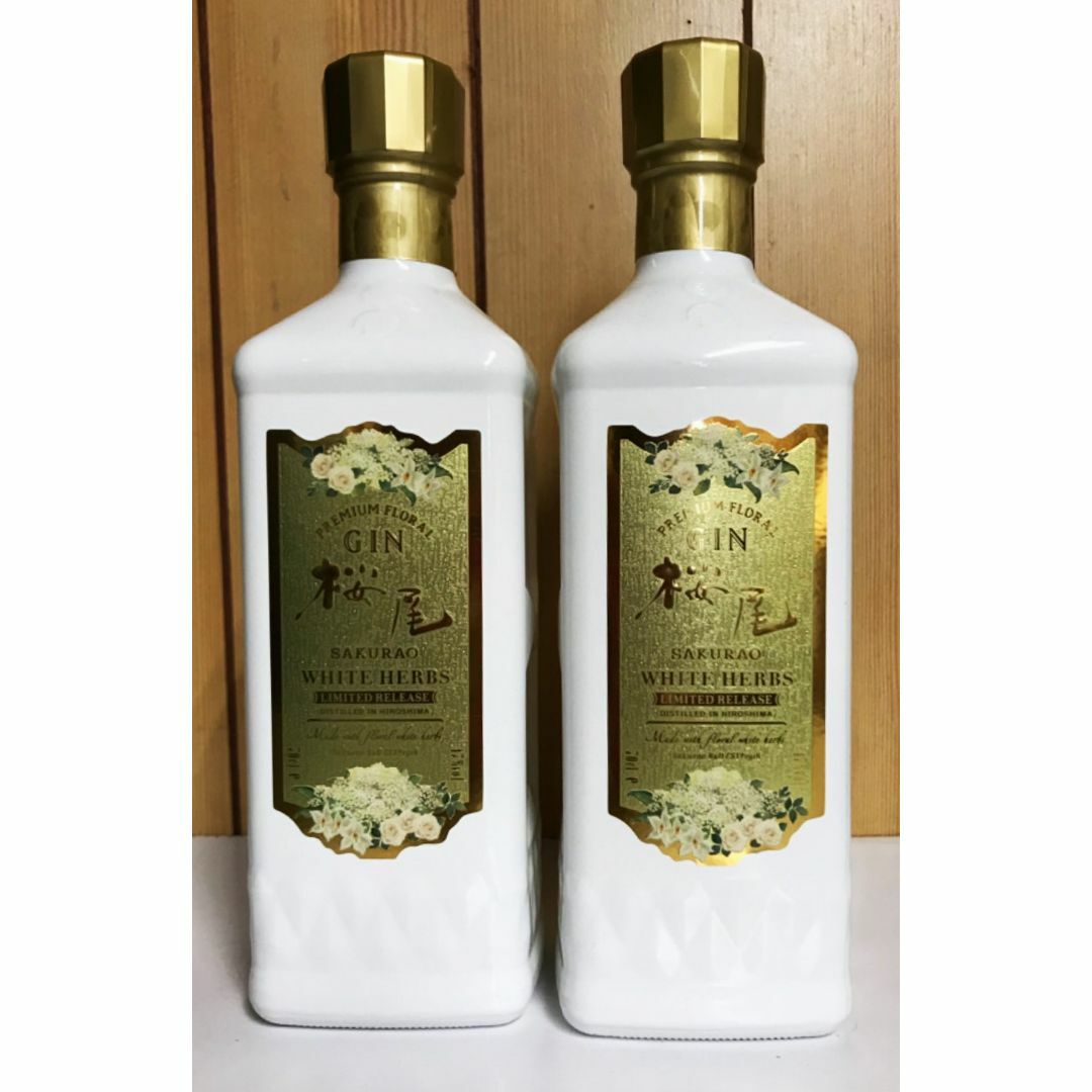 桜尾ジン ホワイトハーブス 700ml×2本の通販 by ネットハンバイ 桜尾ジン ホワイトハーブス 700ml×2本の通販 by ネットハンバイ