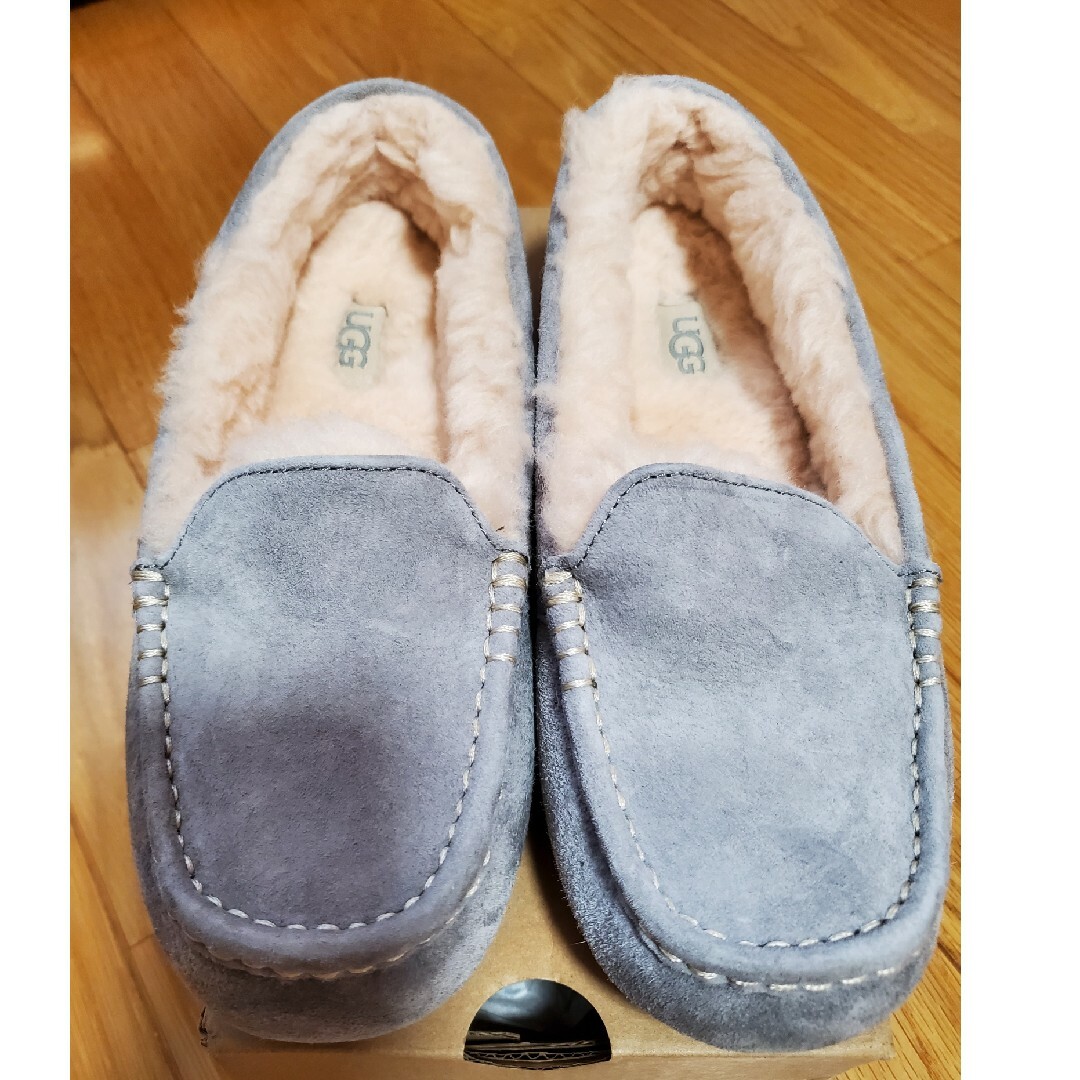 最終価格UGG アグ アンスレー　ライトグレー24.0(US7)