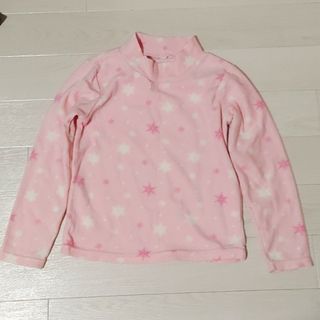 【130cm】 長袖 トレーナー 女の子 星 冬用(Tシャツ/カットソー)