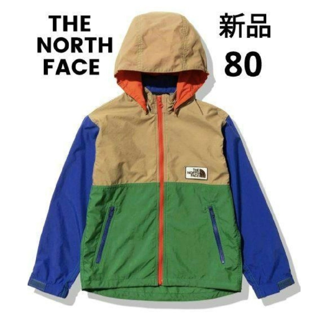 【新品】THENORTHFACE　80ウインドブレーカー②マルチカラー