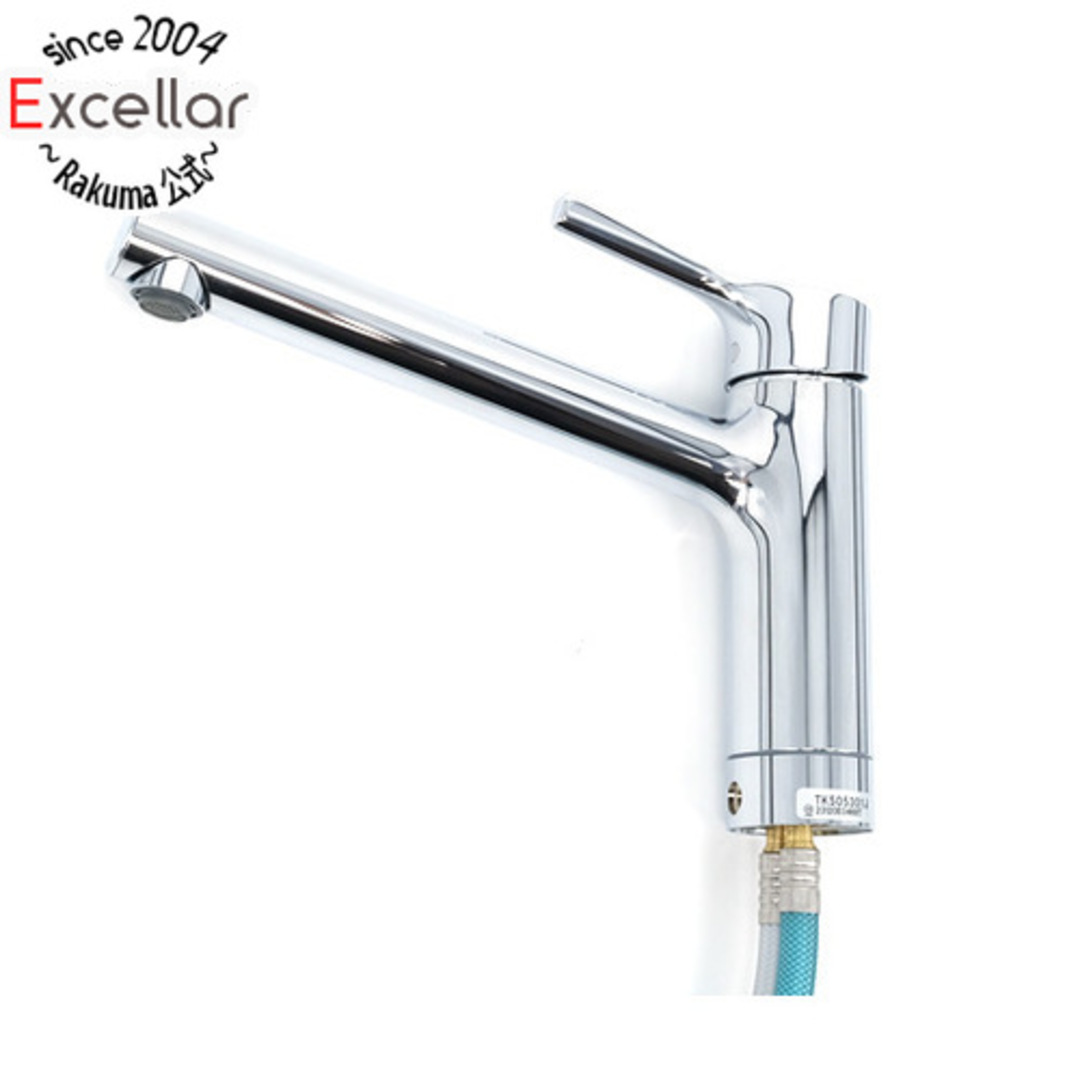 EOTOTO - TOTO キッチン用 台付シングル混合水栓 TKS05301Jの EOTOTO - TOTO キッチン用 台付シングル混合水栓 TKS05301Jの