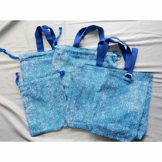 5点 レッスンバッグ等 ハンドメイド 男の子 女の子 入園 入学 入学準備(外出用品)