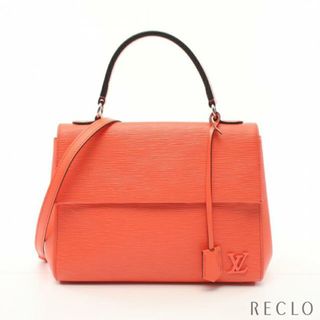 ルイヴィトン(LOUIS VUITTON)のクリュニーMM エピ ポピーペタル ハンドバッグ レザー コーラルピンク 2WAY(ハンドバッグ)