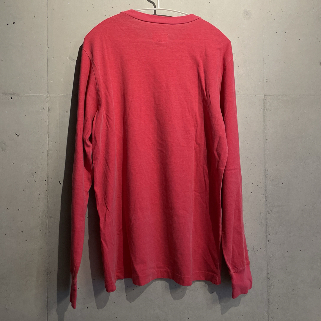 Supreme(シュプリーム)のsupreme シュプリーム ロンT 赤 レッド Tシャツ メンズのトップス(Tシャツ/カットソー(七分/長袖))の商品写真