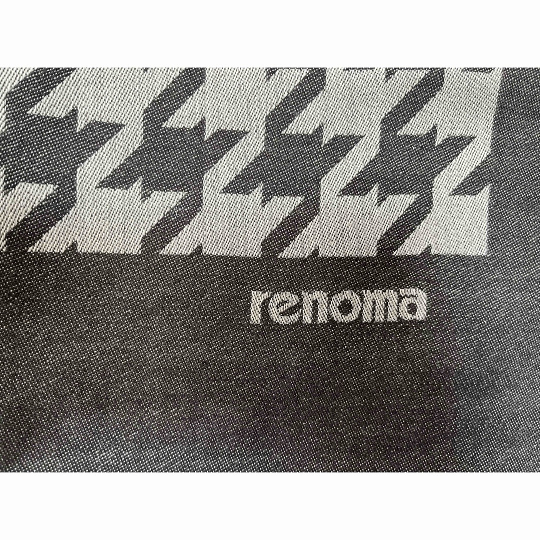 renoa 大判 ストール ショール 千鳥柄 正方形 レディースのファッション小物(マフラー/ショール)の商品写真