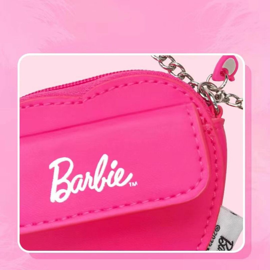 Barbie(バービー)の▲訳アリ▲　Barbie バービー　ハート型　イヤホンケース　希少　輸入品 レディースのファッション小物(その他)の商品写真