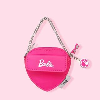 バービー(Barbie)の▲訳アリ▲　Barbie バービー　ハート型　イヤホンケース　希少　輸入品(その他)