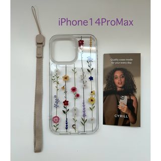 iPhone14ProMax・ケース・6.7インチ・CYRILL・ストラップ付(iPhoneケース)