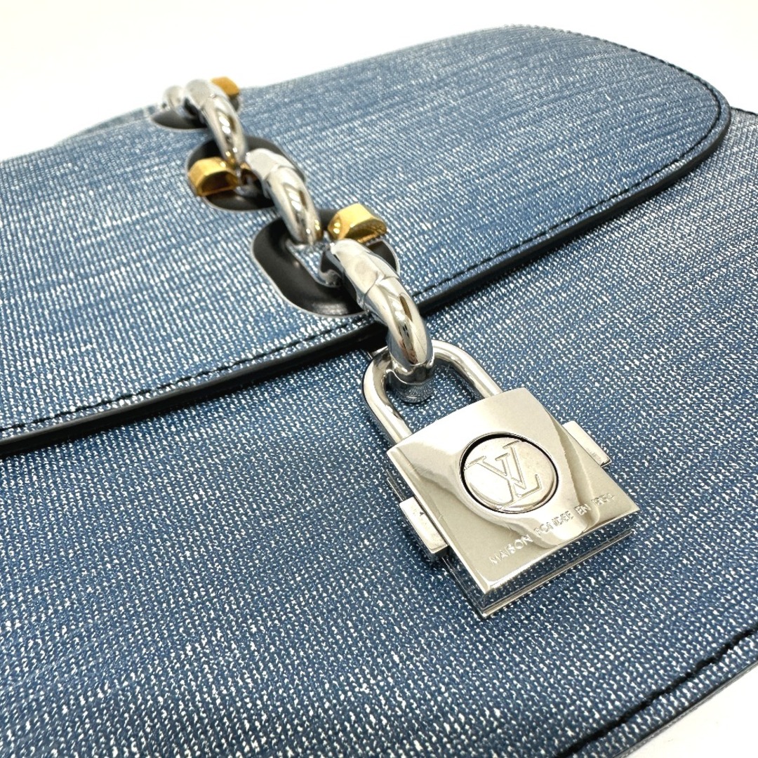 ルイヴィトン LOUIS VUITTON ロックイットPM M54606 エピ ハンドバッグ エピレザー ブルー