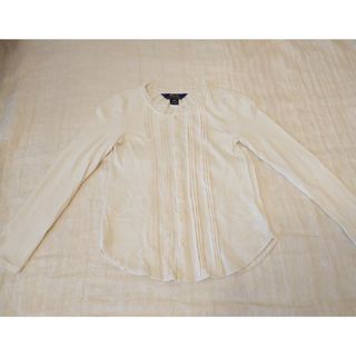 ポロラルフローレン(POLO RALPH LAUREN)のラルフキッズ 130 ブラウス カットソー  トップス アイボリー ベージュ(Tシャツ/カットソー)