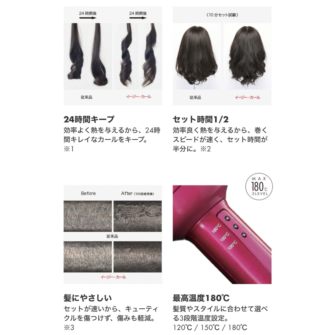 mod's hair(モッズヘア)のモッズ・ヘア mod's hair イージーカール 38mm   DVD付き コスメ/美容のヘアケア/スタイリング(その他)の商品写真