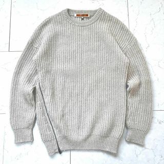 【ユナイテッドバンブー】美品 日本製 ウール モヘヤ アンゴラ カシミヤ ニット