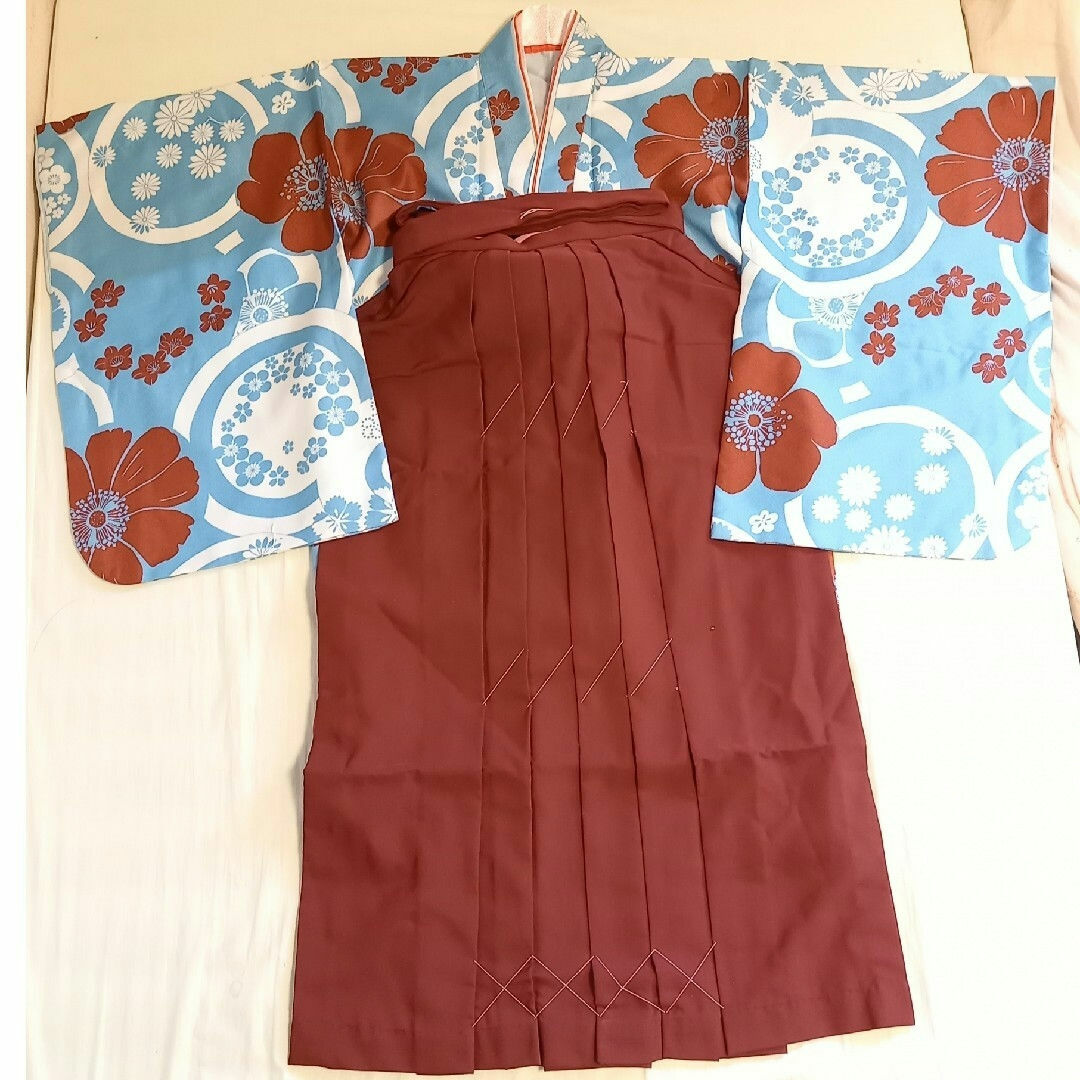 150サイズ、袴。卒業式 キッズ/ベビー/マタニティのキッズ服女の子用(90cm~)(和服/着物)の商品写真