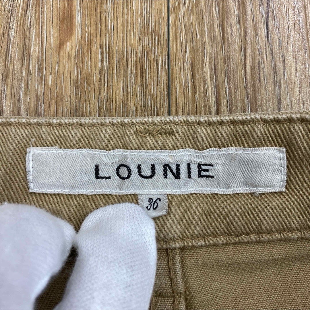 LOUNIE(ルーニィ)のr3890 ルーニィ LOUNIE スカート レディースのスカート(ひざ丈スカート)の商品写真