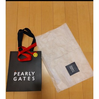 パーリーゲイツ(PEARLY GATES)のパーリーゲイツ　ショッパー　紙袋　ギフト用  (リボン付き)(ショップ袋)